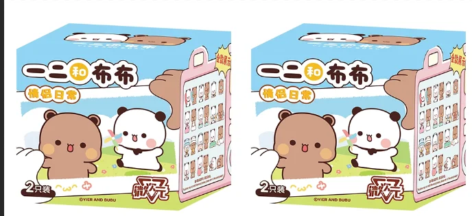 Original Yier Bubu Dudu Alltagsleben-Serie Blind Box Kawaii Mini-Figur Schreibtisch-Deko Ornament Überraschungs-Geburtstagsgeschenk