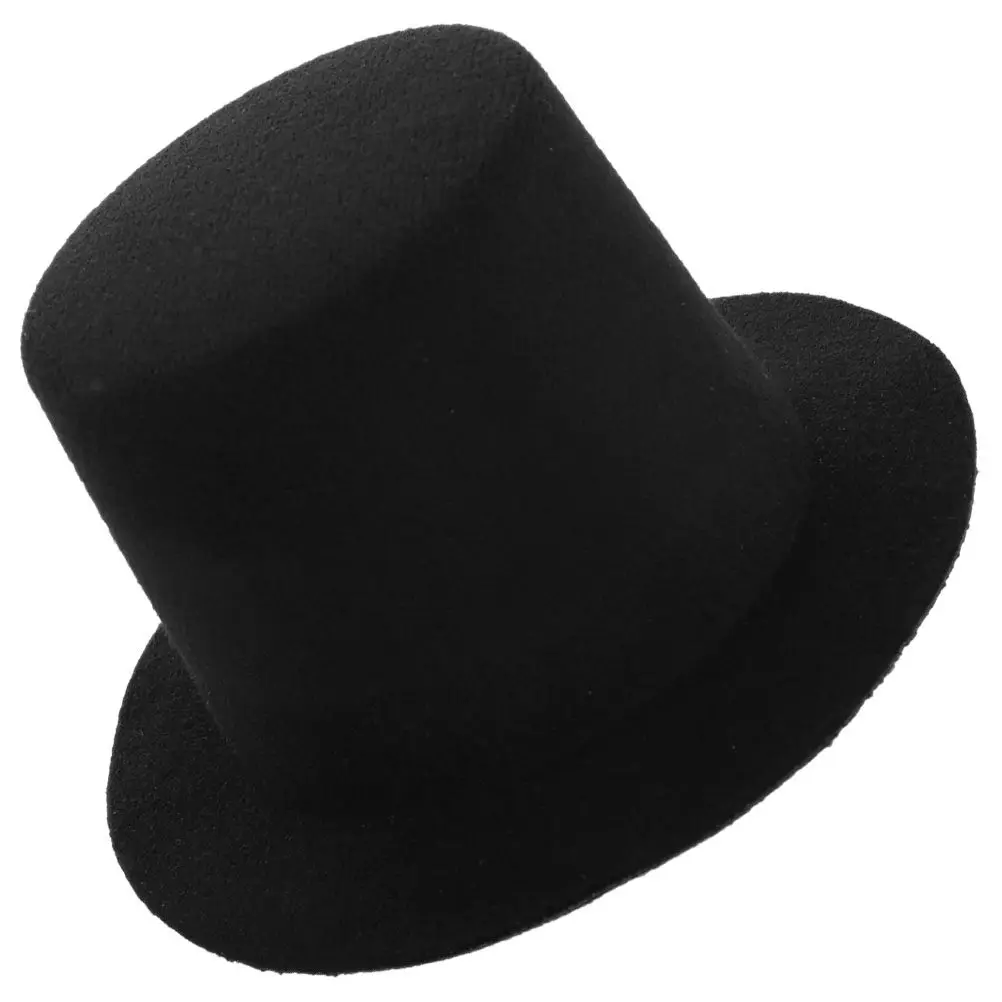 Small Mini Top Hat Decorative Cap for Crafts Cosplay Dress Up Cute Tiny Hats Accessories Small Tops Hat