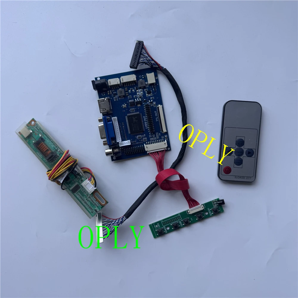 Controller Driver board for CLAA141WB02 CLAA141WB03 CLAA141WB05 1280×800 30pin 1 CCFL LCD panel DIY Kit HDMI-Compatible AV VGA