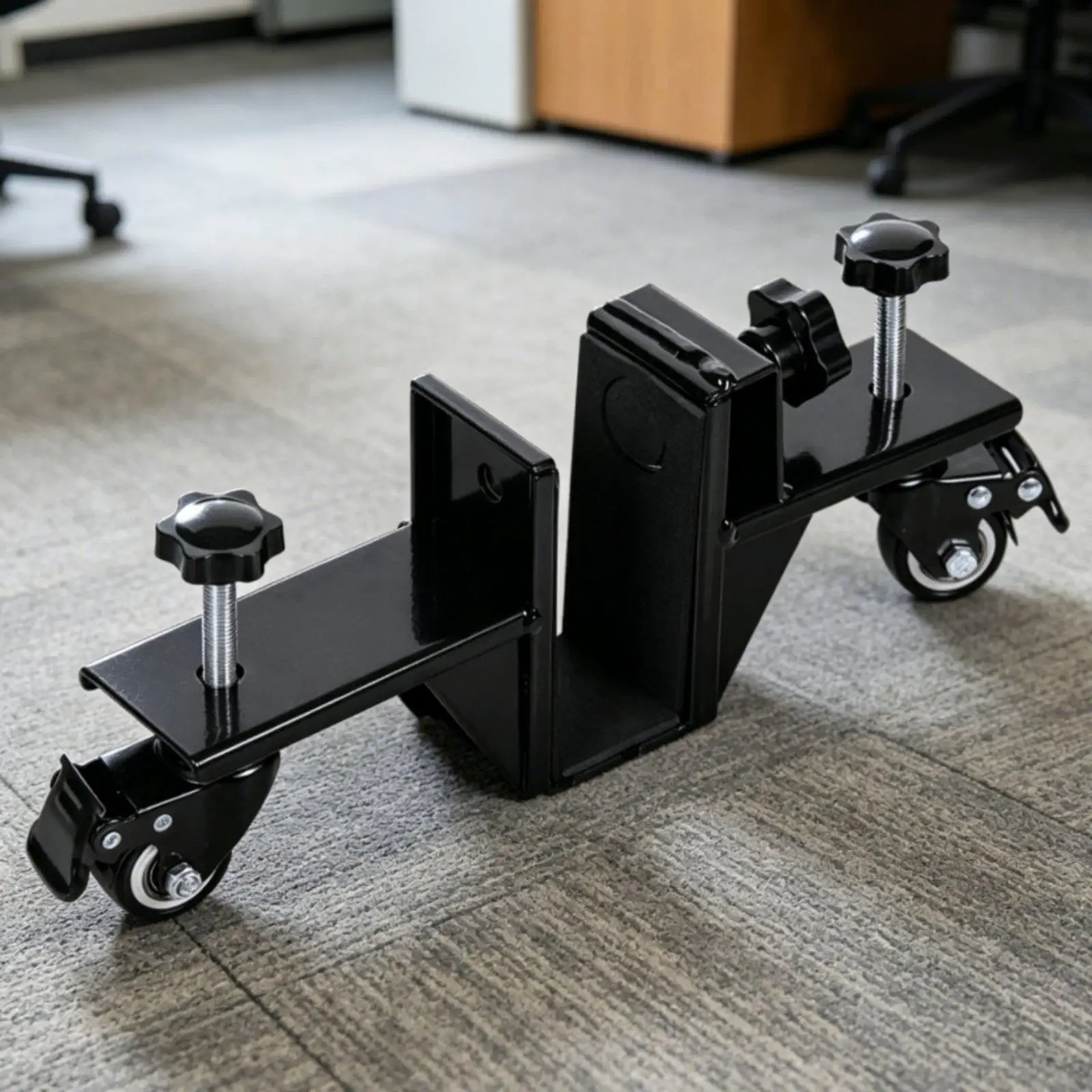 Adjustable Door Dolly Lockable Wheels Panel Dolly for Warehouse