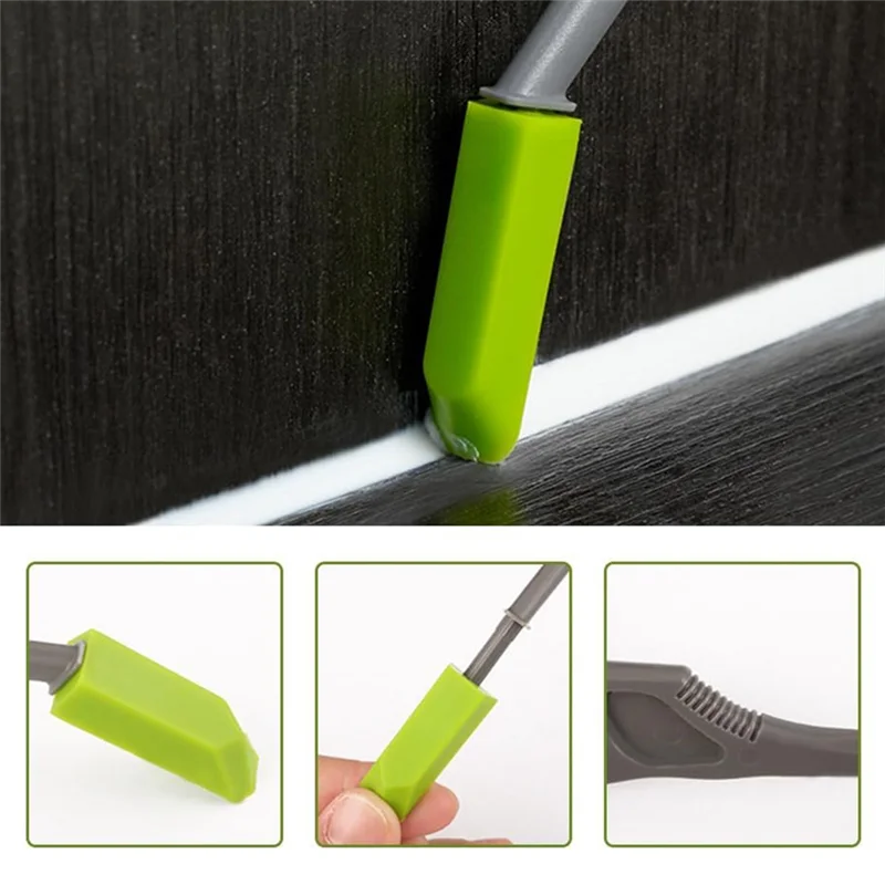 

ABEZ 2Set Caulking Tool,Seam Tools Set,Reusable Caulk Finishing Applicator Tool,Caulk Removal Tool For Kitchen,Bathroom,Joint