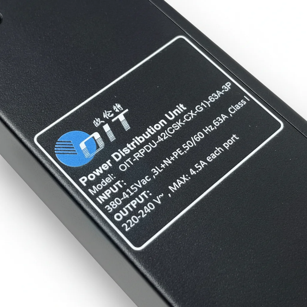 Cloud Computing Rack PDU Intelligent Power Distribution Unit for Server Cabinet