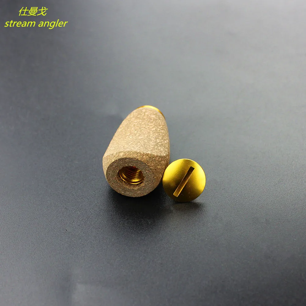 Cork Wood Knob Soft Lumber Baitcast Fishing Reel Accessories Suitable For D S Black And Gold Lid 10g