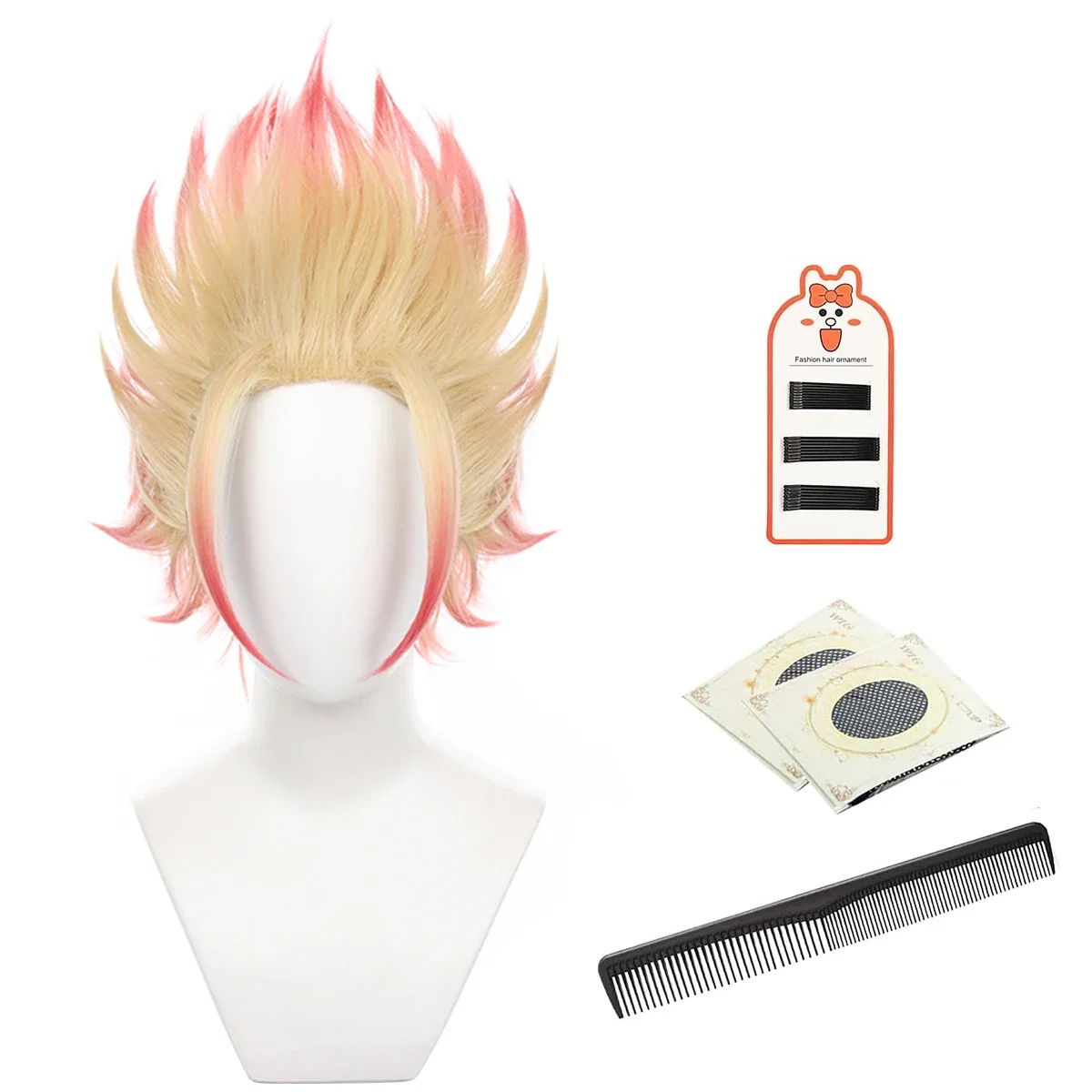 

Cosplay Blue Lock Manga Anime Shidou Ryusei Cosplay Wig U20 NO.13 Football Rose Net Synthetic Fiber Adjustable Heat Resistant