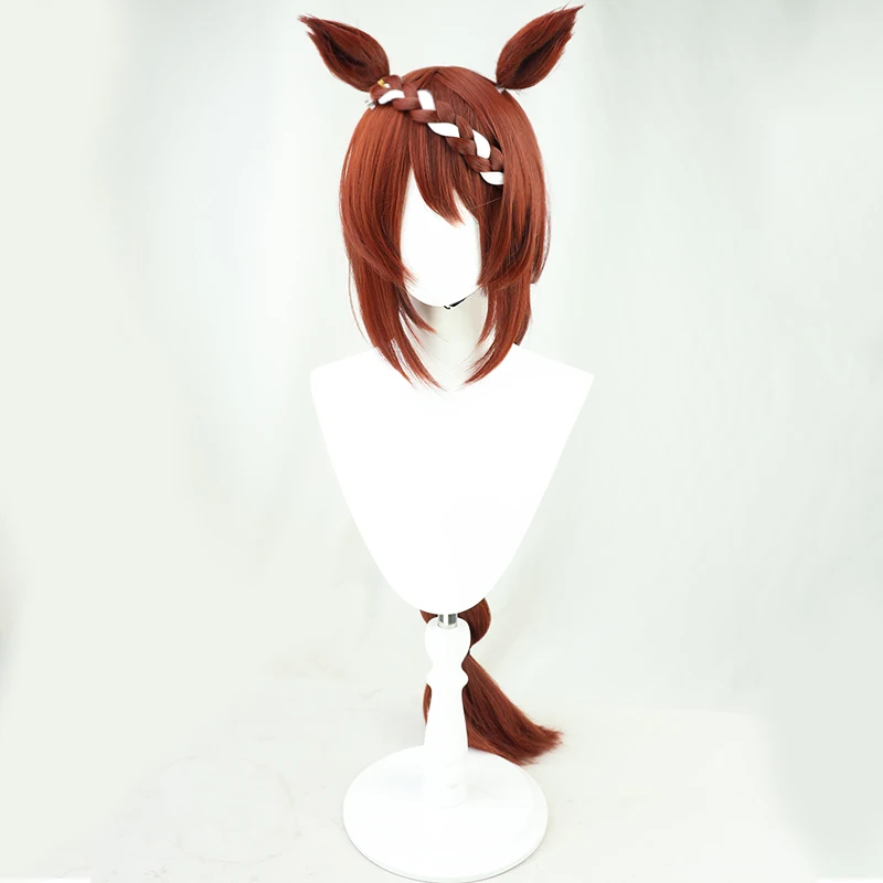 Spiel Pretty Derby Super Creek Cosplay Perücke High-speed Stayer Cosplay Haar Für Hallowmas Party Erwachsene Frauen Männer