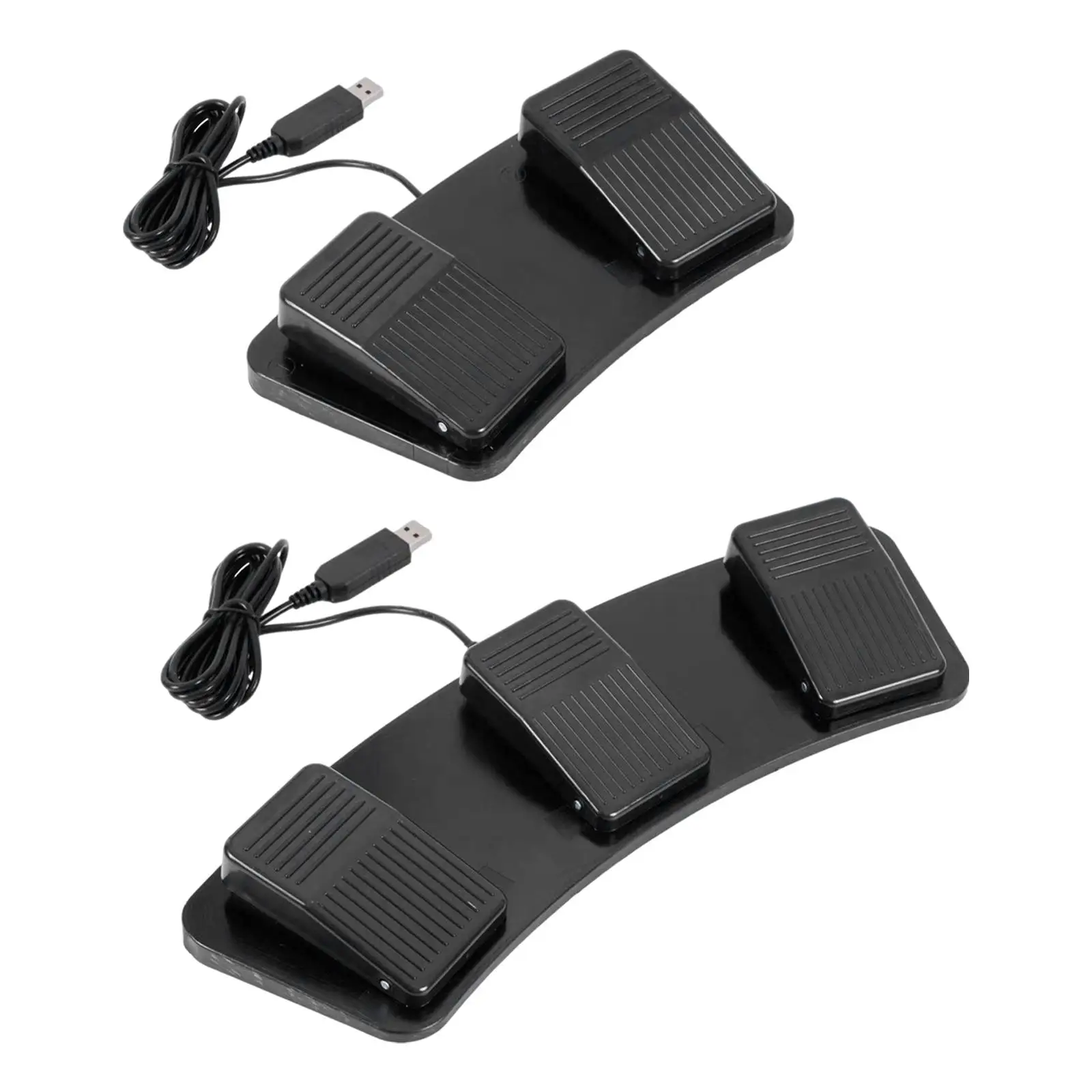 USB Foot Pedal Switch Multifunctional Professional 2M Long Line Mechanical Control