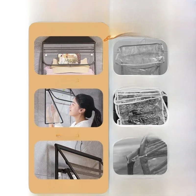 large-capacity-waterproof-bag-for-bath-and-bathroom-clothes-storage-mobile-phone-holder-bathroom-organizer-japanese-style