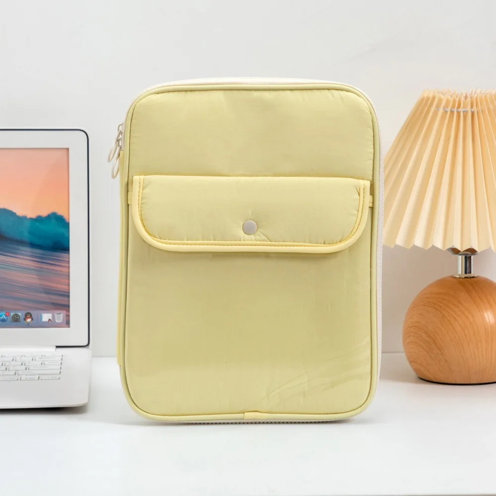 Multi-functional Snap-button Design Computer Bags 11/13/15 Inch Shockproof Tablet Protective Case Ultrabook Pouch