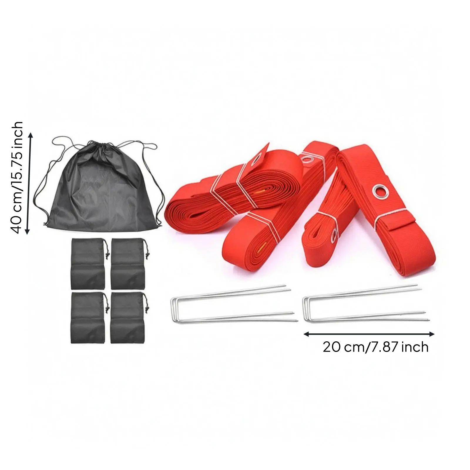 professional-sports-boundary-rope-with-stakes-for-volleyball-training-court-marking-portable-beach-gear