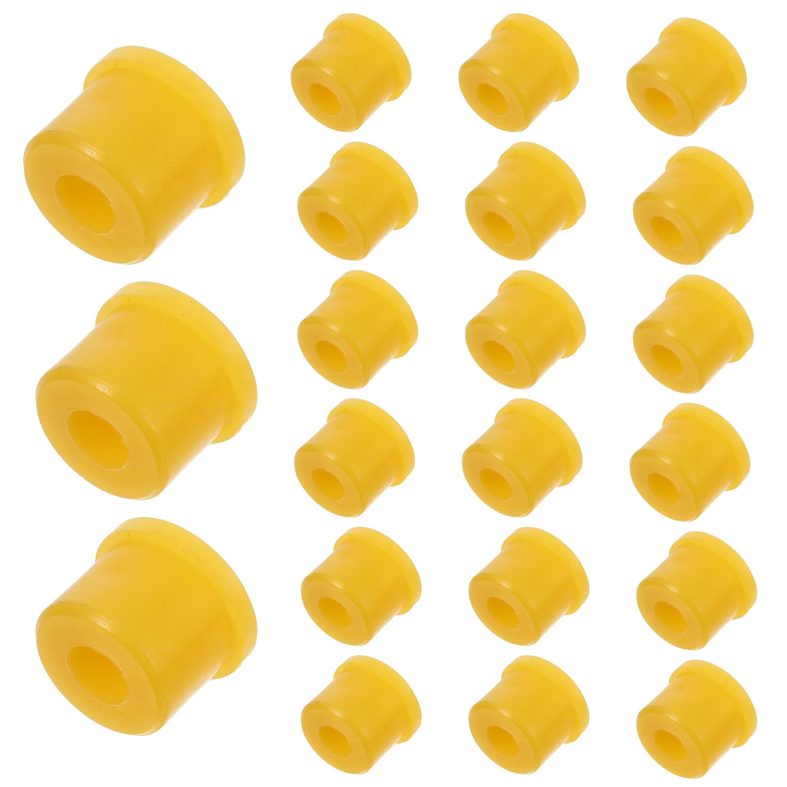 30Pcs Replacement Weather Resistant Material Rubber Grommets For Mechanical Leaf Bushing Kit Double Eye Shock