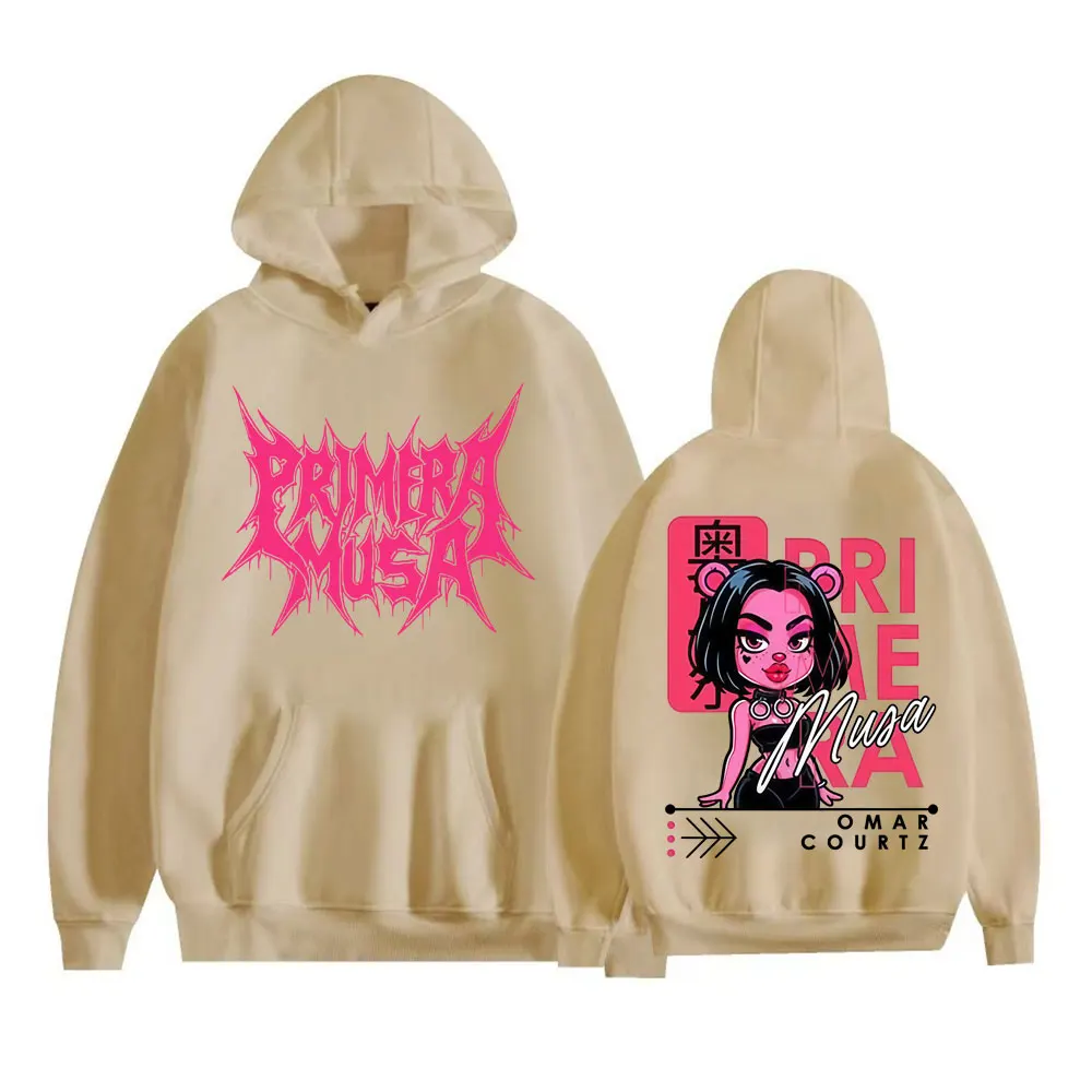 عمر كورتز بريميرا موسى 2025 جولة حول العالم هوديس الرجال النساء خمر الهيب هوب الشارع الشهير بلوزات عالية الجودة الصوف البلوفرات #5
