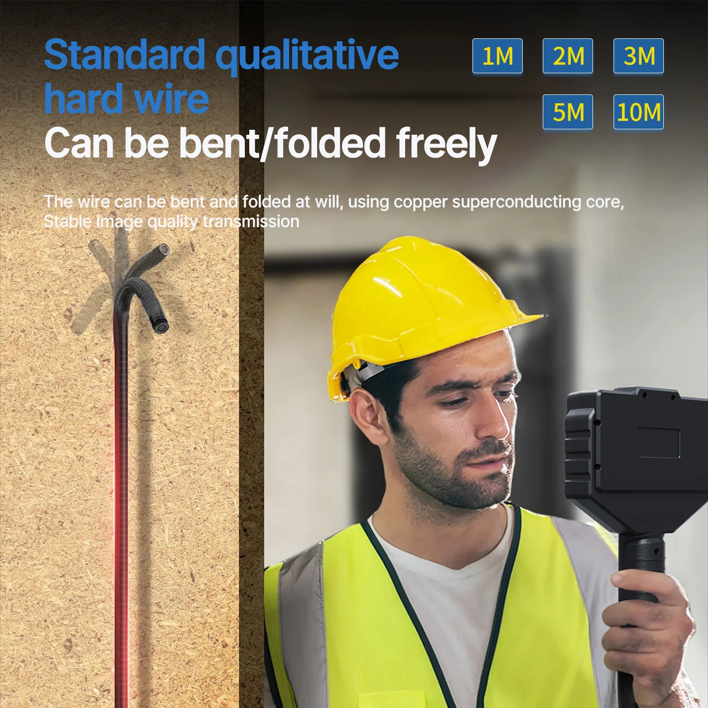 HD1080P 4.3 "IPS Screen 8mm Single/Dual Lens Industrial Endoscope Camera IP67 Waterproof Pipe Sewer Inspection Borescope For Car