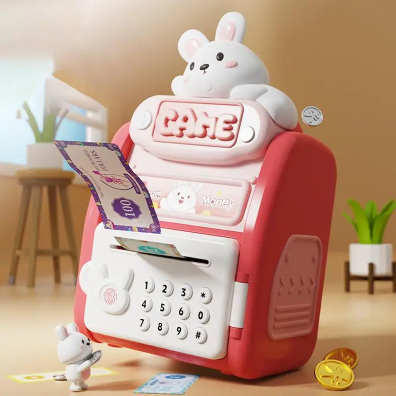 Geld Munt Bank Kluis Automatische Kinderen Cartoon Geld Munt Bank Leuke Cartoon Vorm Geld Opbergdoos Voor Kinderkamer Wonen