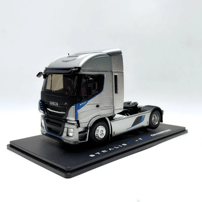 

ELIGOR Diecast 1:43 Scale IVECO Truck Trailer Alloy Car Model Collection Ornaments Static Display Toys Gift