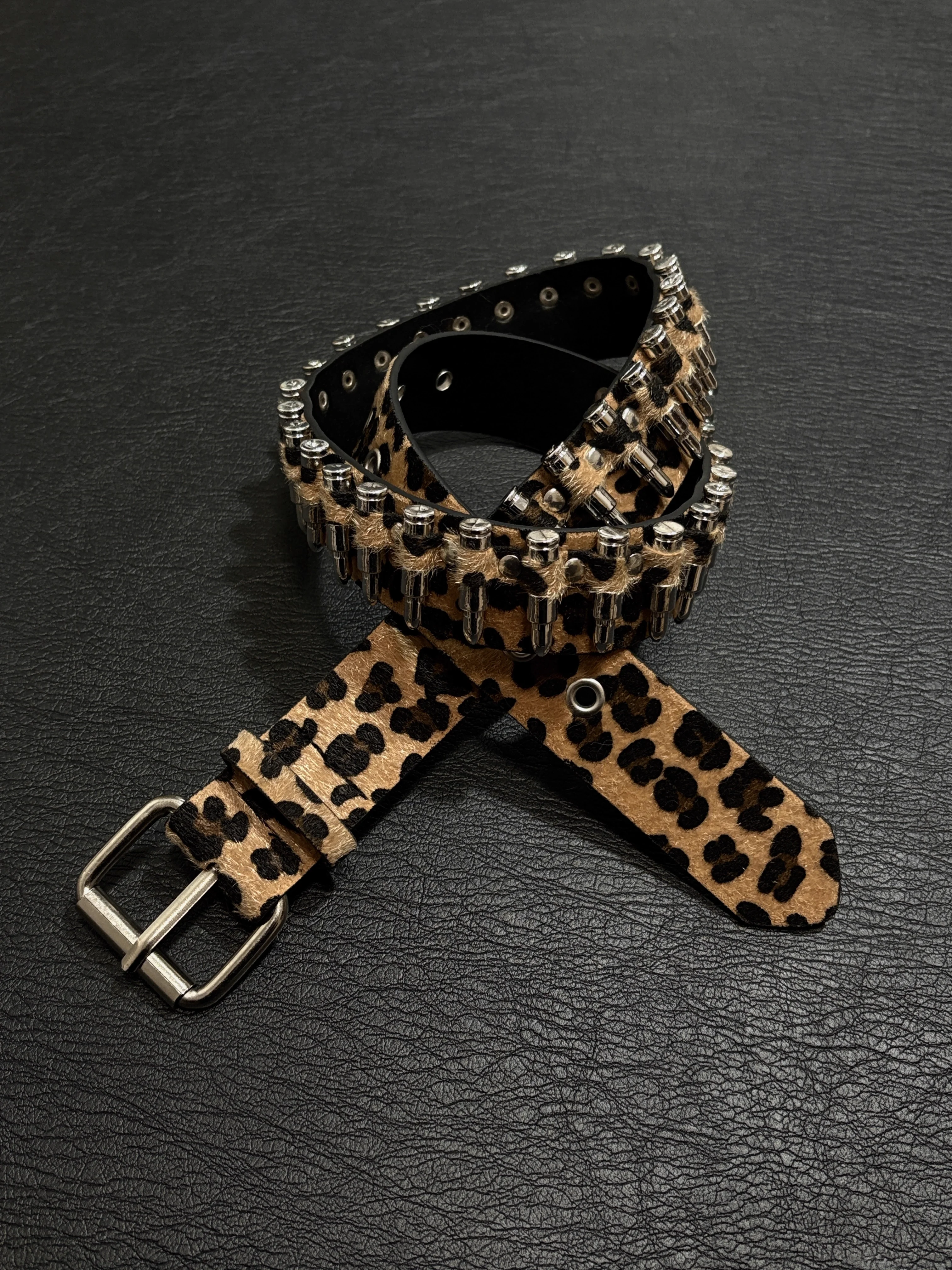 الرجال النساء خمر رصاصة ليوبارد الشرير مشد الإناث Cummerbund معطف حزام فستان Decration حزام عريض J1831