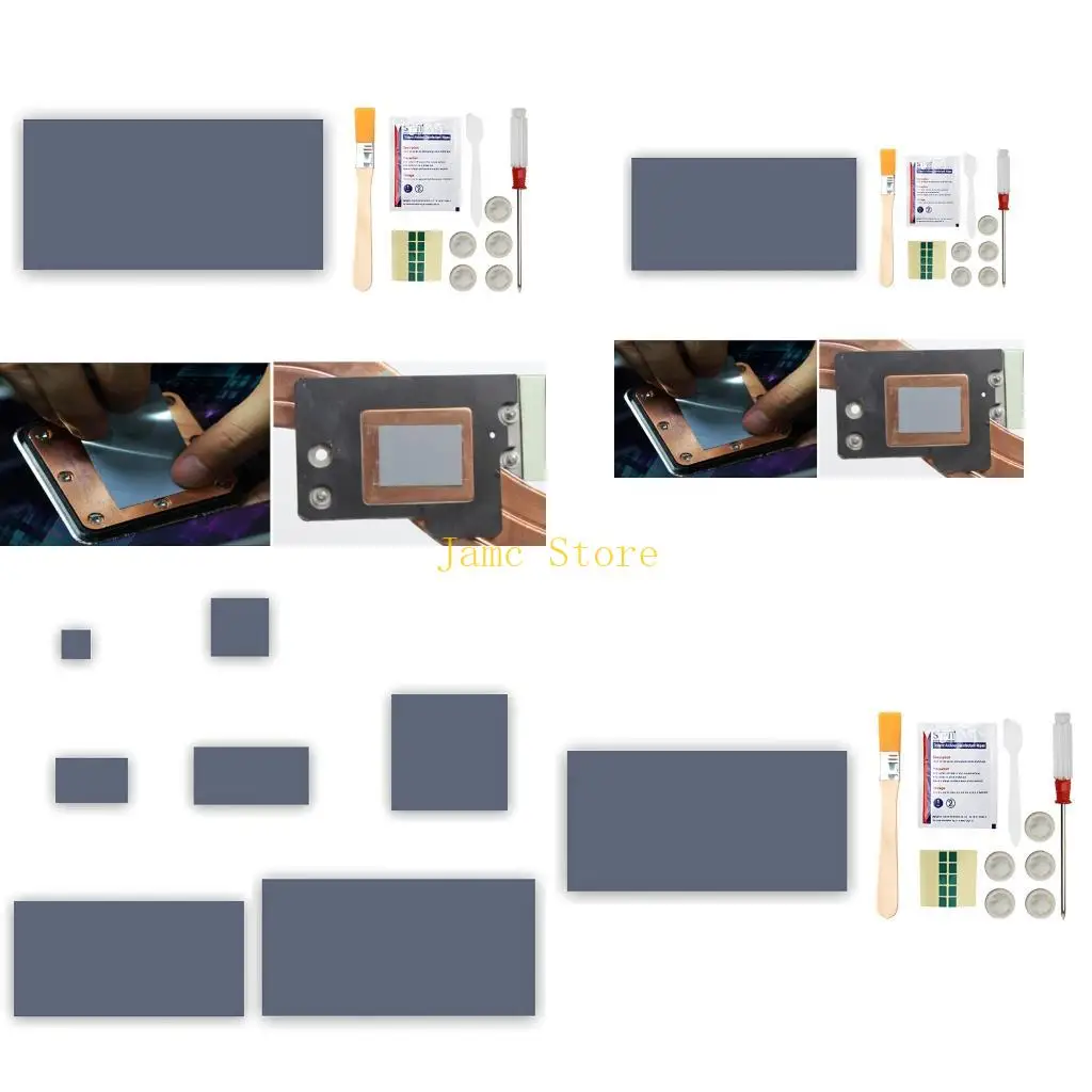 

LX0B PTM7950 Термопаста с фазовым переходом, проводящая силиконовая прокладка для радиаторов