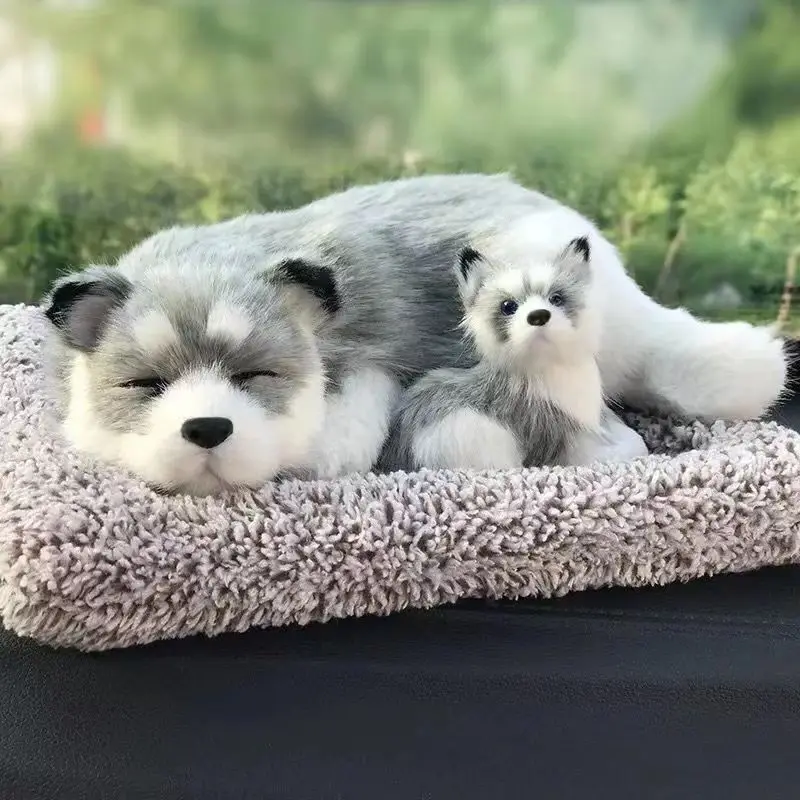 Car Ornaments Simulation Cute Pet Cat Dog Activated Bamboo Charcoal Package In Addition To Formaldehyde Car Interior Accessories