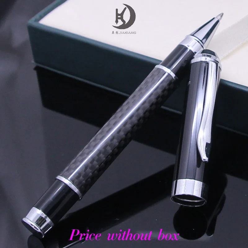 Stylo Rollerball Signature Élégant en Fibre de Carbone pour Étudiants, Stylo à Écriture Fluide pour Célébrations, Professionnel