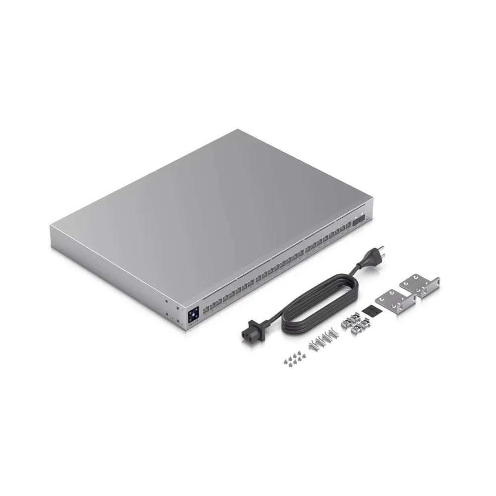 

UBIQUITI USW-Pro-Max-24-PoE (400W) Pro Max 24 PoE Layer 3 Etherlighting PoE Switch Capable Of High-Power PoE++ Output, 2.5 GbE