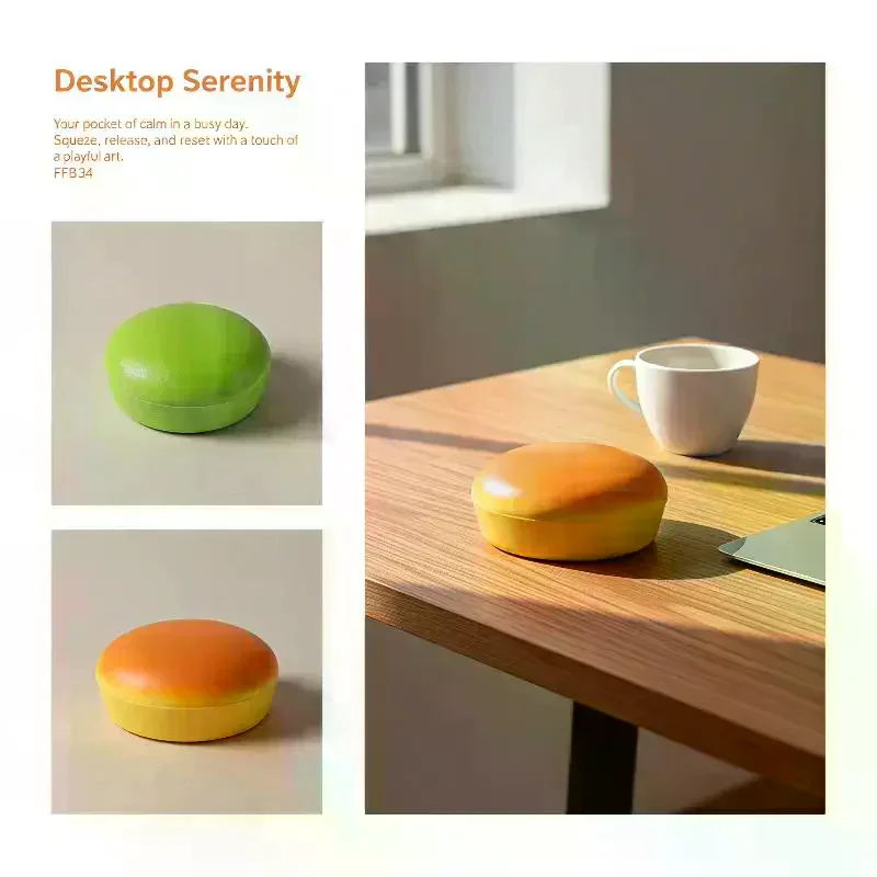 Realistic Cheesecake Slow Rising Squeeze Toy Soft Tear Resistant Stress Relief Sensory Fidget for Kids Indoor Outdoor Play