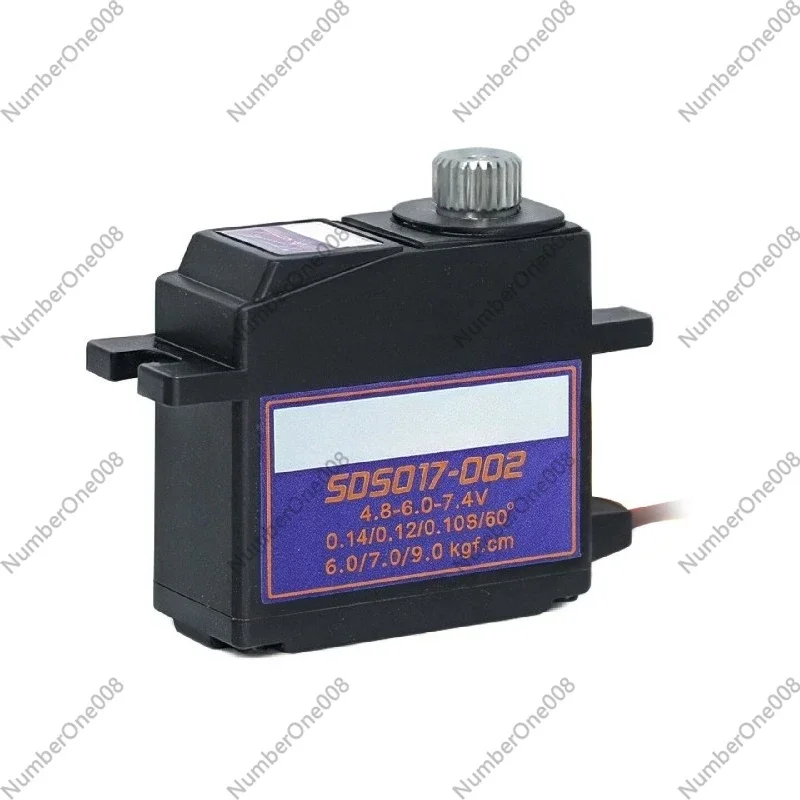 17g Metal Gear Servo, 10KG Torque 8.4V High Voltage Digital Servo Motor with Bearing, 3054 Upgraded for RC Model