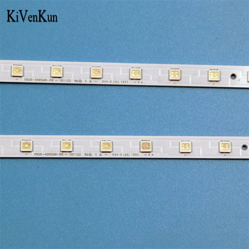 Kits TV's Illumination Bar V9Q6-490SM0-R0 Backlight Strip 19Y_Q60_STC490A97_3030F_BLUE_44EA_REV2.0 Bands For Samsung QE49LS01TAU