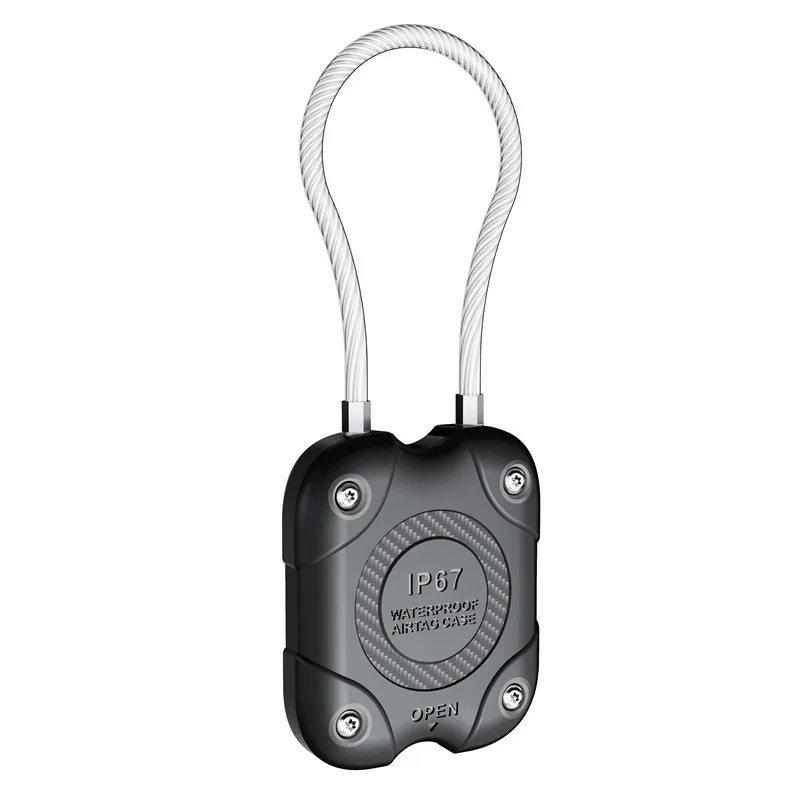 Eayburst AirTag-Halterung für Apple Air Tag, sicherer Halter, wasserdichte AirTags GPS-Tracker-Abdeckung für Schlüssel, Gepäck, Air Tags, Schlosshülle – Detail 17