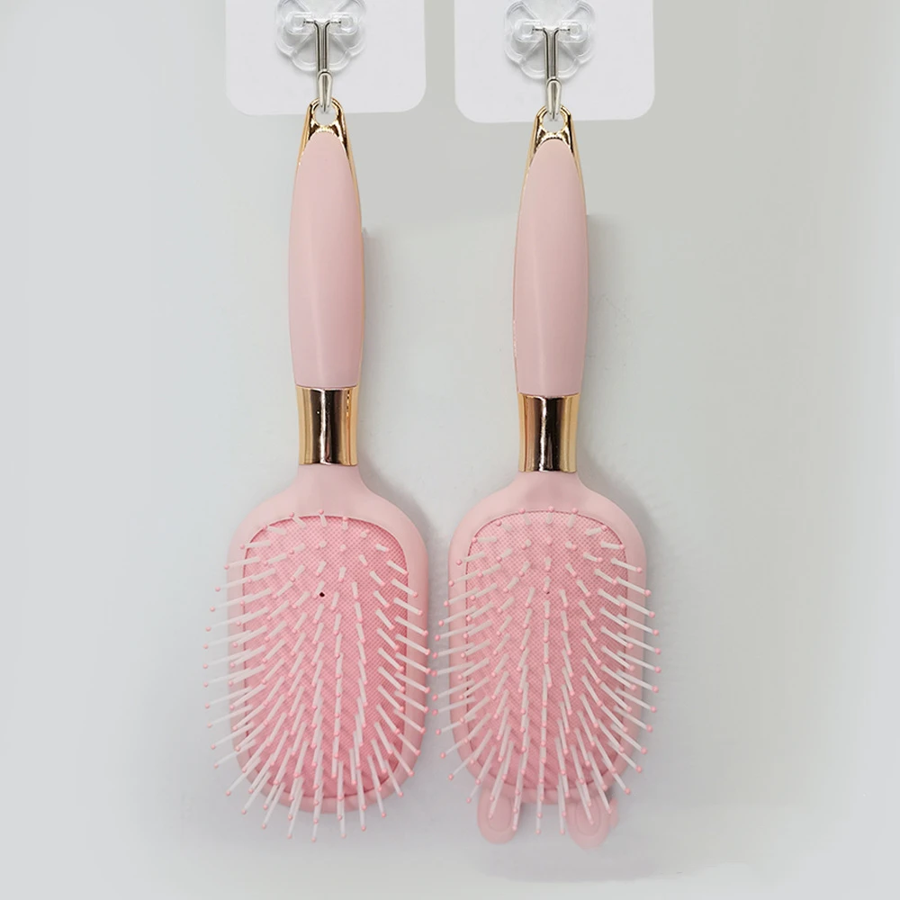 Schönheit Haar Pinsel, Gerade & Glatte Weiche Touch Paddle Pinsel Runde Pinsel und Entwirren Pinsel, große Auf Nassen oder Trockenen Haar Gesundheit – Detail 4