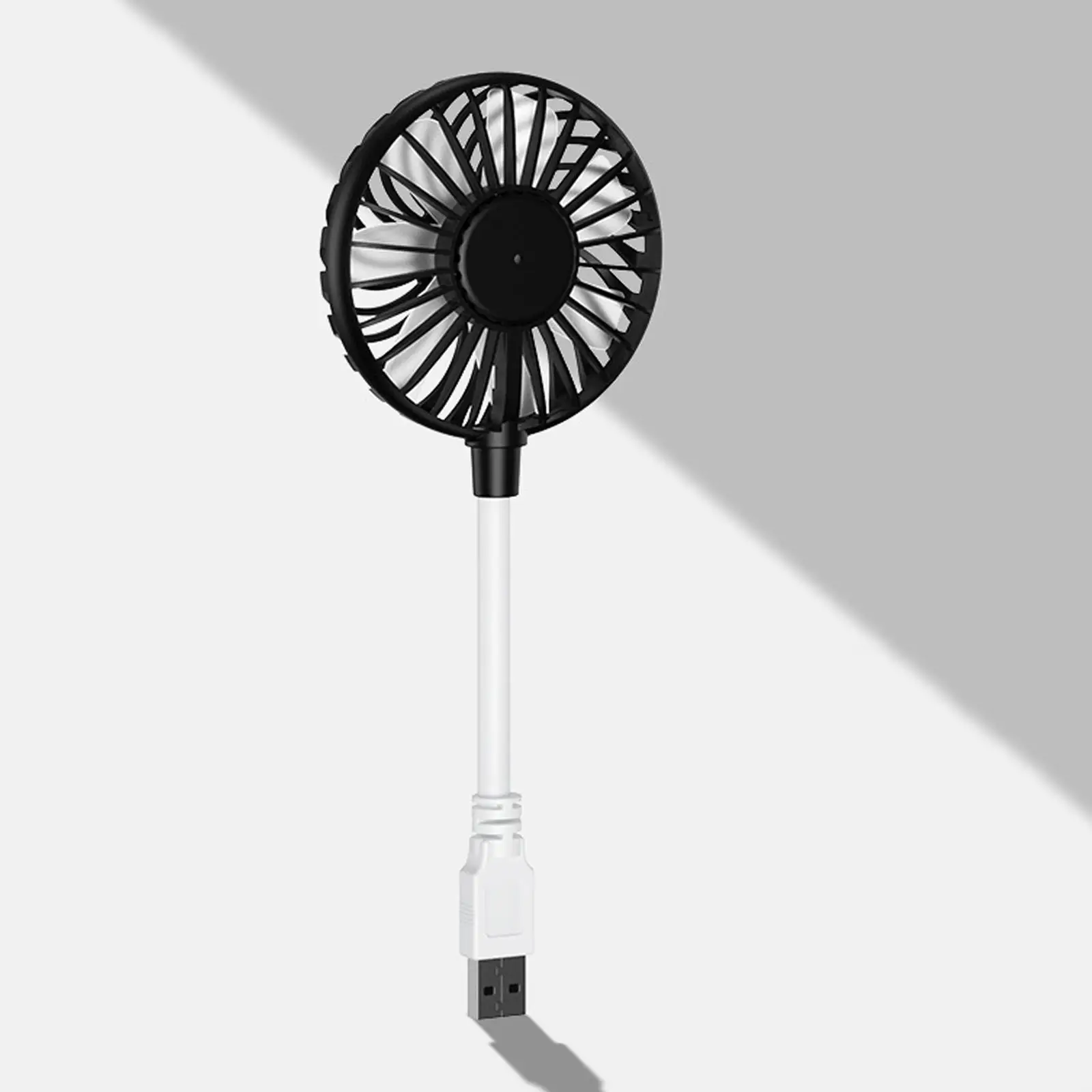 Mini Portable USB Fan Desk Fan Flexible Neck for Hot Summer Multifunctional