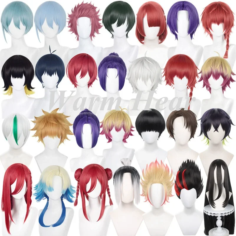 Anime Bachira Meguru Chigiri Hyoma Seishiro Nagi Kurona Ranze Michael Kaiser Reo Mikage Isagi Yoichi Rin Itoshi Cosplay Wigs