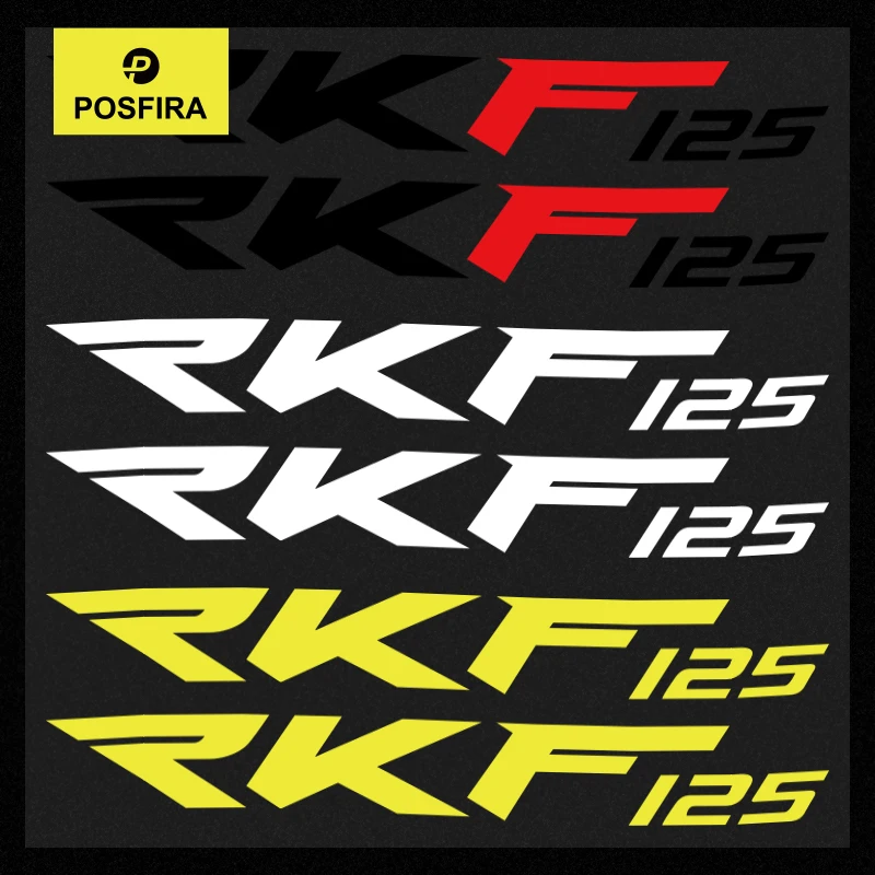 

POSFIRA Motorcycle Stickers Waterproof Decals for Keeway RKF 125 RKF125 Accessories 2018-2024 2023 2022 Vinyl Motorbike Sticker