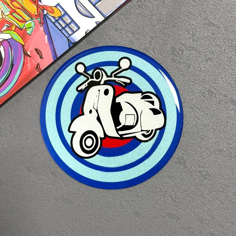 مناسبة لملصقات الزخرفية المغناطيسية المطاطية الناعمة GTS GTV GTA 300 LX 125 150 Sprint RA مقاومة للماء غلاف مغناطيسي ضعيف