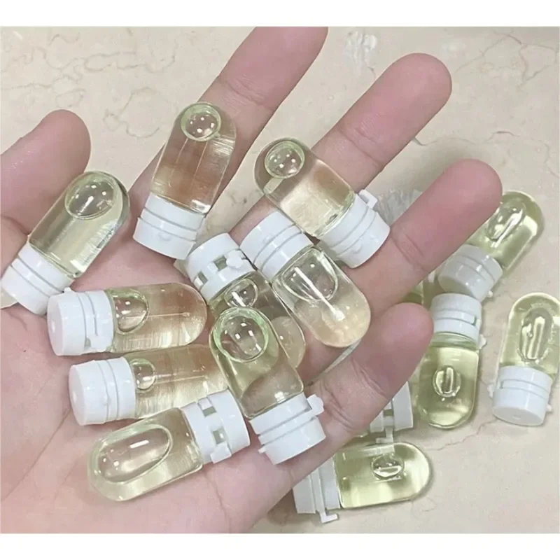 휴대용 클렌징 오일, 카멜리아 보조 페이셜 클렌저, 딥 젠틀 클렌징, 여행용 싱글 메이크업 리무버 오일, 10 개, 30 개