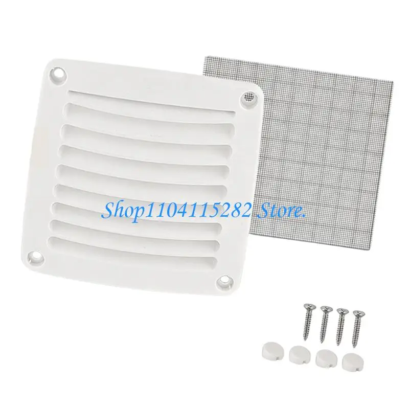  RVs Marine ABS Air Vent Cover Louvered Grille Screen For Optimal Heat Dissipation