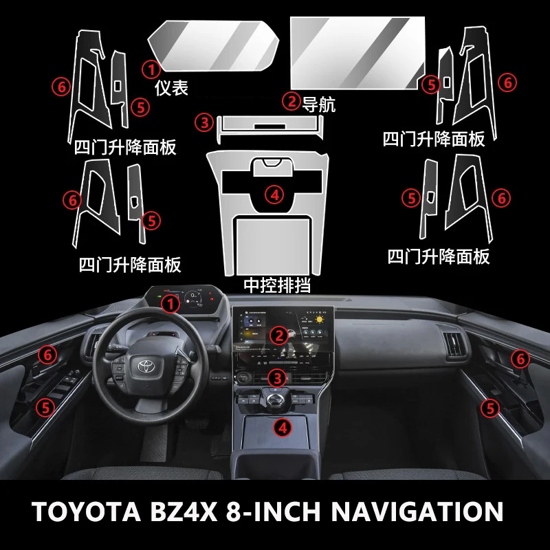 For Toyota BZ4X Tpu…