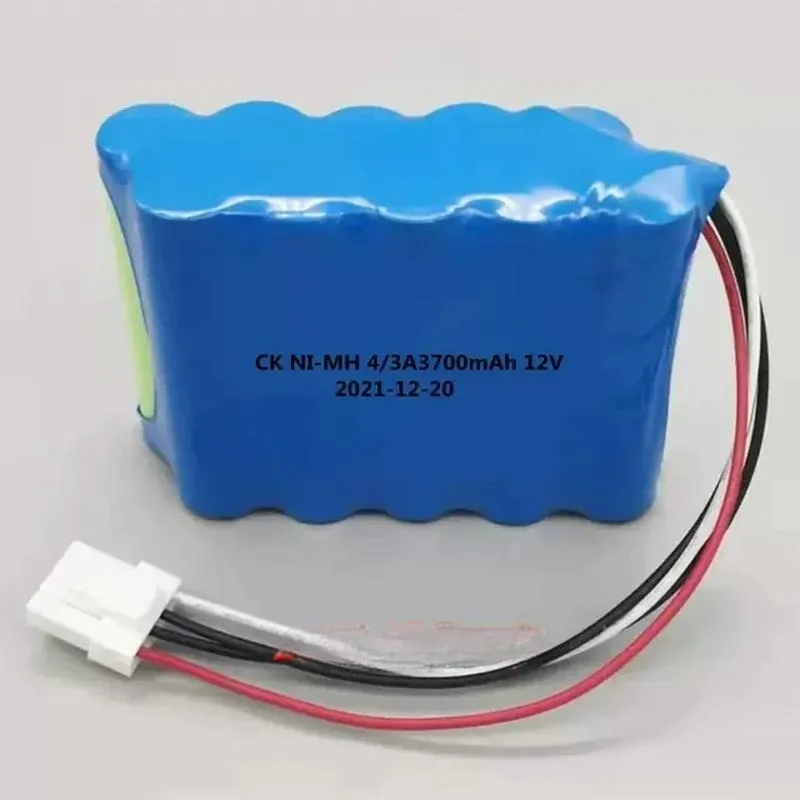 12V 3700mAh Battery for Japan Photoelectric Bed Monitor BSM-2301C K2303C K BSM-2351C K Replacement Power Supply