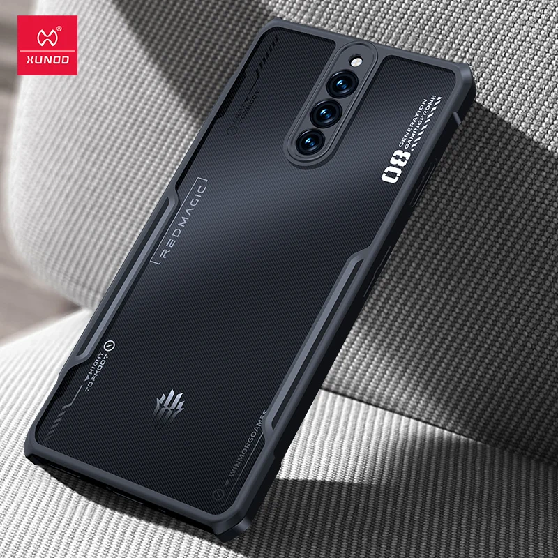 Xundd Für Nubia Red Magic 8 Pro 8 Pro + 8S 9 Pro Plus Fall, Airbag Stoßfest Shell, Kamera Schutz Zurück Transparente Abdeckung Funda