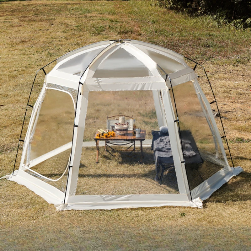 Autumn and Winter Starry Sky Room Transparent Tent Outdoor Ice Fishing Cold-Proof Camping Equipment Supplies