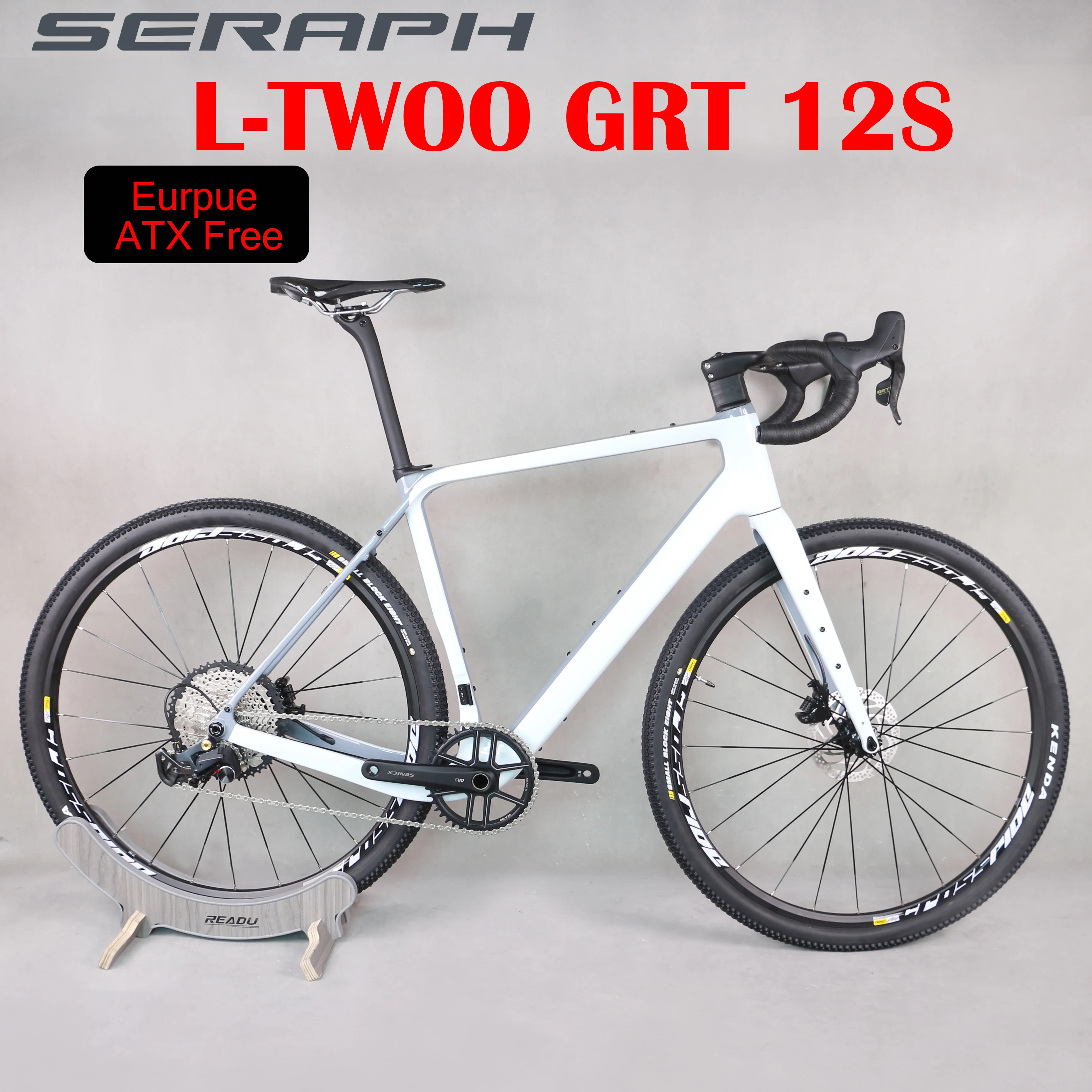 

New GR048 gravel bike Carbon Gravel Bike,Full bike , Carbon bicycle , L-TWOO GRT Groupset Aluminum Wheels, Gravel Bikes