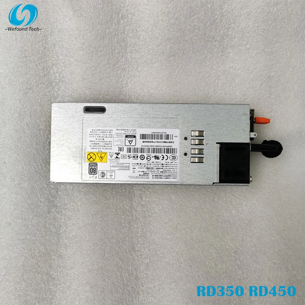 100% Test For Power Supply For Lenovo RD350 RD450 550W DPS-550AB-5 A 00HV224 SP50F3334 Work Good