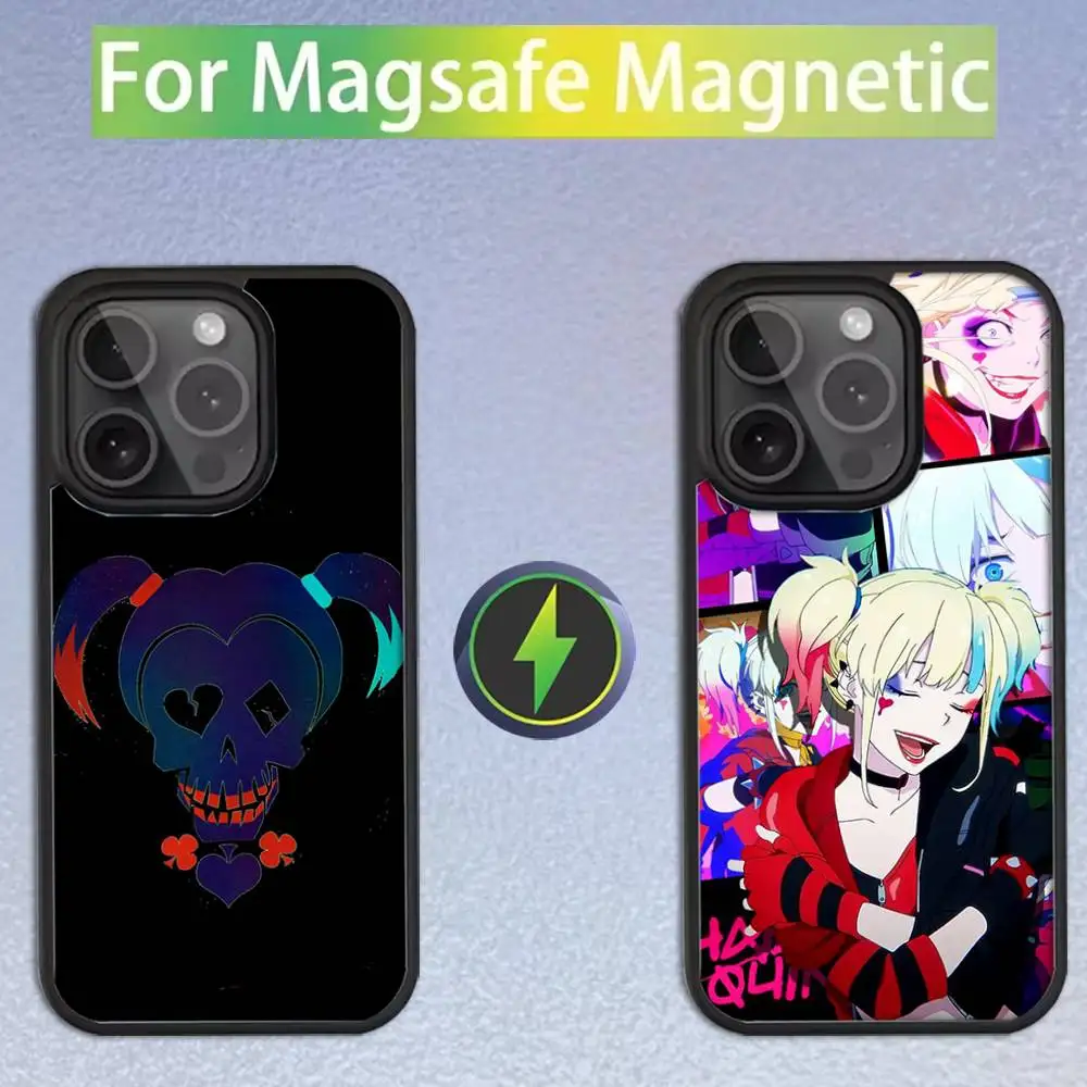 

Cool Q-QuinnS Girl Phone Case For iPhone 16,15,14,13,12,11,Pro,Max,Plus,Mini,SE Magsafe Magnetic Wireless Charging
