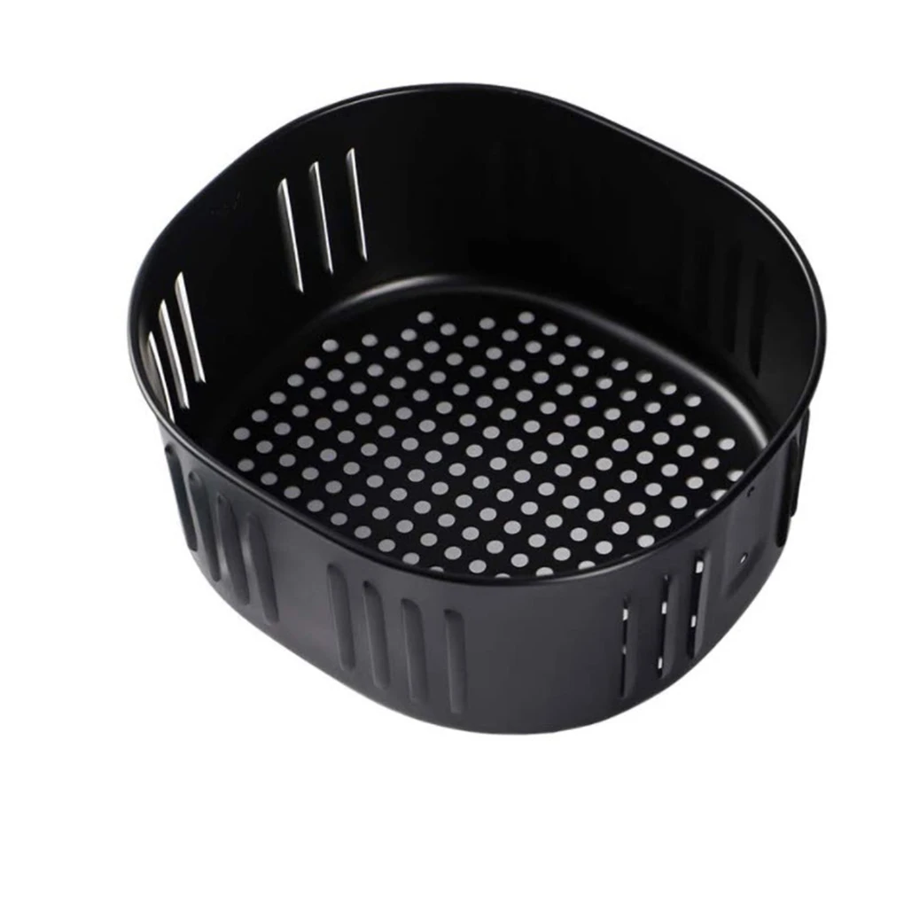 Convenient Air Fryer Replacement Basket For Cooking Large Capacity Air Fryer Cast Iron Basket