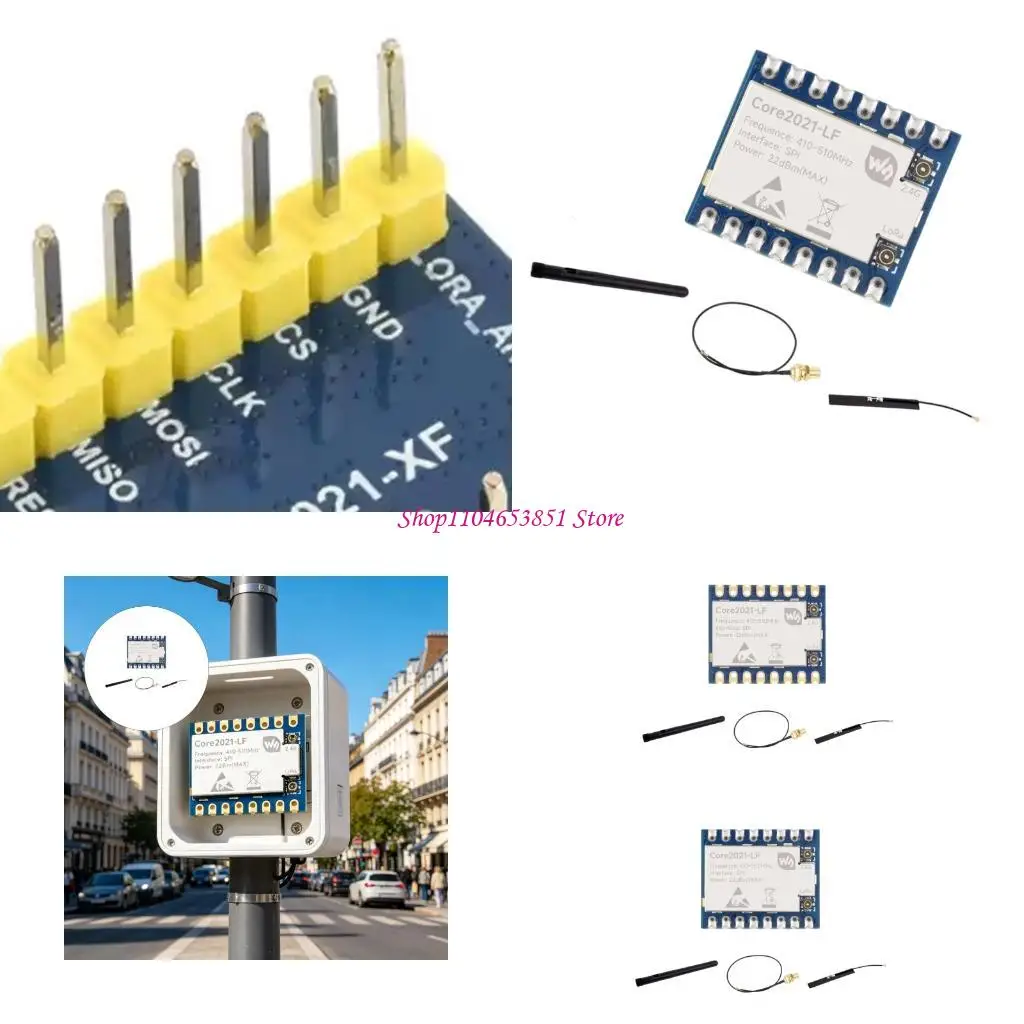 

Low Power LR2021 Radio Module With Sub GHz and 2 4GHz Frequency Bands