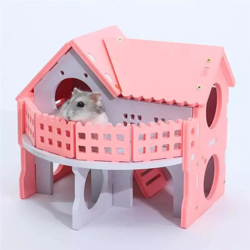 Cute Mini Animal Pet Hamster Sleeping House