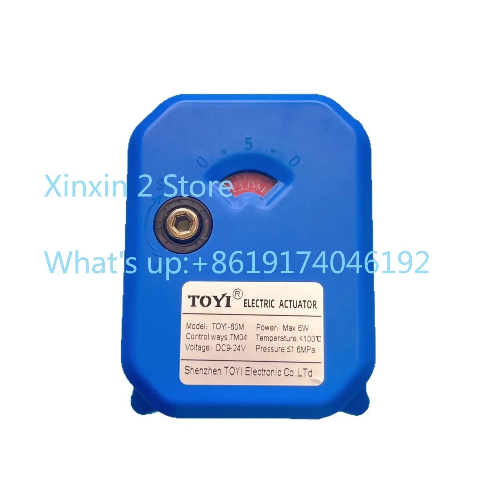 

Mini electric actuator 10NmAC220V three-wire two-control miniature electric valve