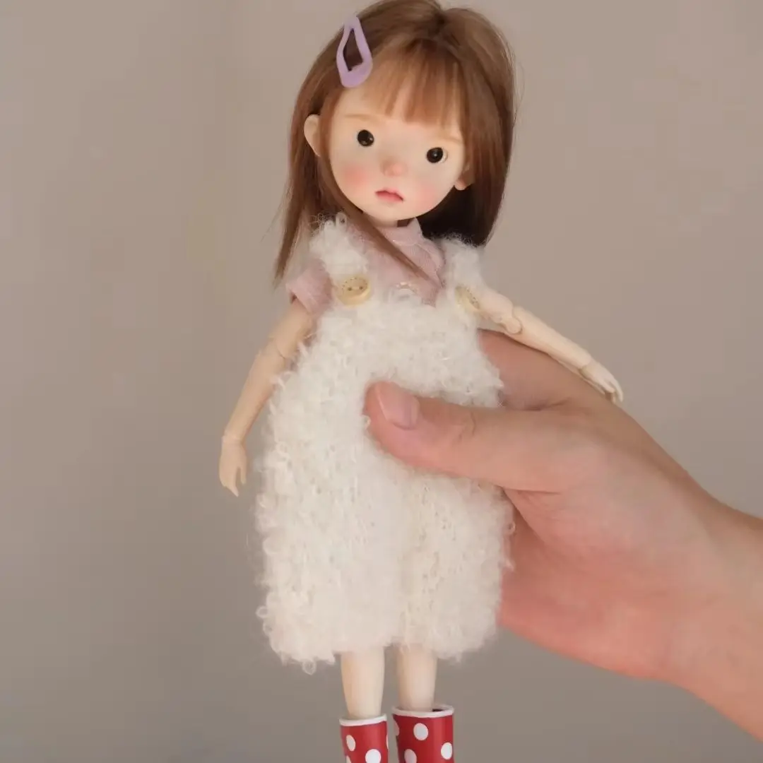 

Новая кукла BJD 1/6 Landoudou, милая девочка, изысканная высококачественная кукла из смолы, шарнирная кукла в комплекте.