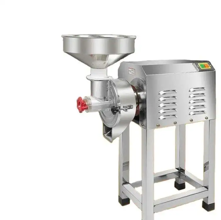 Peanut Paste Maker Dry and Wet Granulator Equipment Sesame Peanut Butter Manufacturing Grinder Coffee Bean Butter Maker Machine