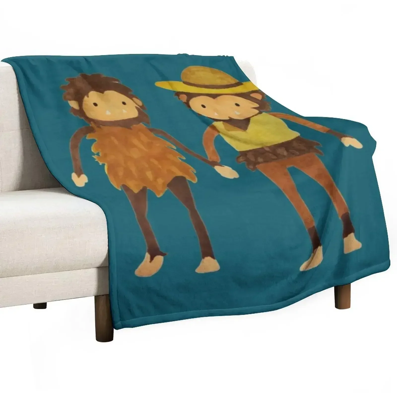 

sneaky sasquatch Throw Blanket Softest Vintage Shaggy Heavy Blankets