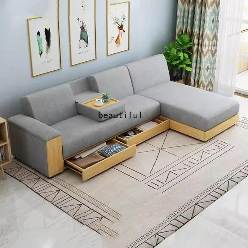 

Modern Relax Double Recliner Storage Nordic Sofa Puffs Living Room Meuble Living Furniture