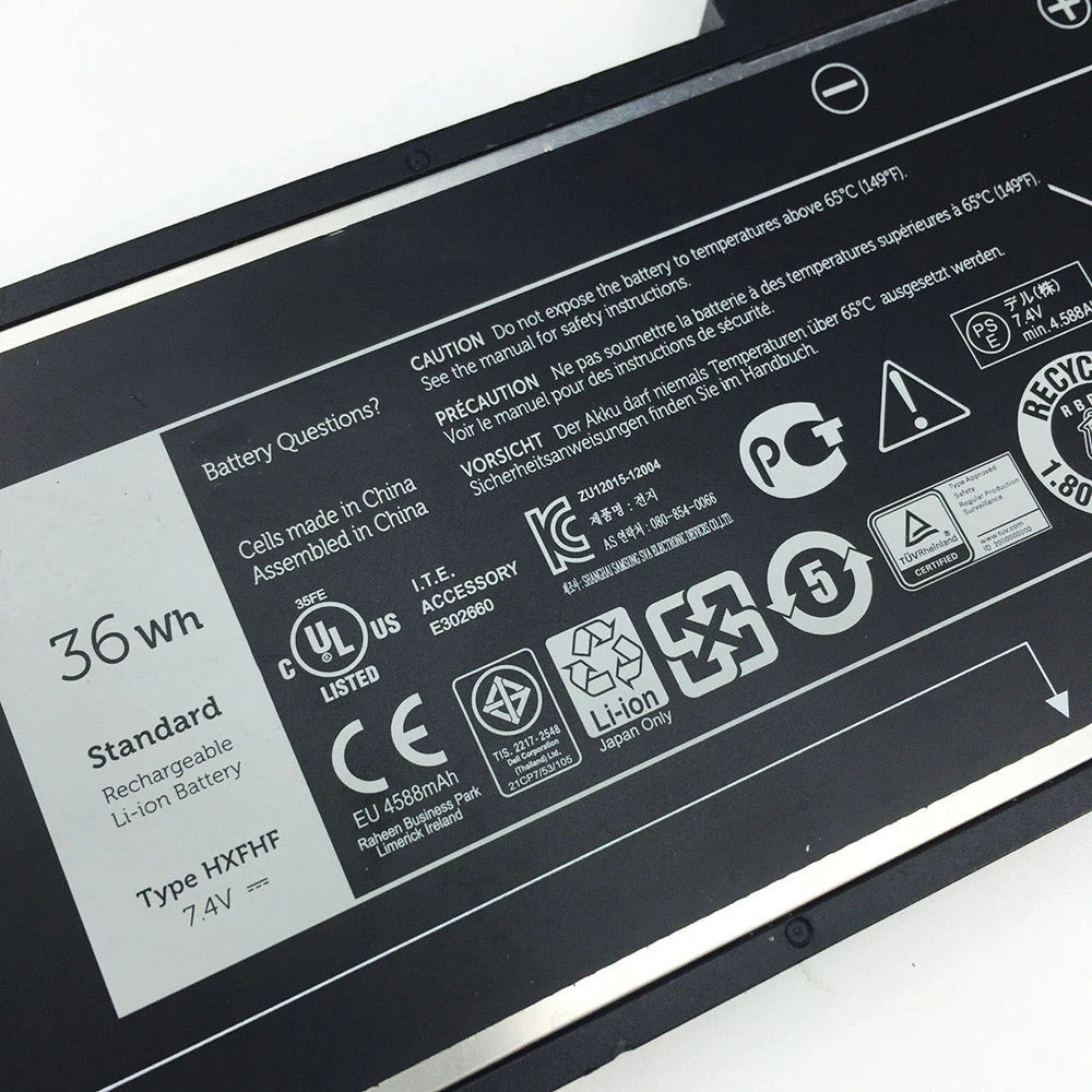 New Genuine Original HXFHF 7.4V 36Wh Laptop Battery for Dell Venue 11 Pro 7130 7139 VT26R 451-BBGS VJF0X XNY66 2ICP7/53/105
